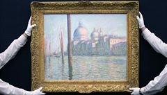 Monetův obraz Velký kanál koupil neznámý kupec za 23 milionů liber