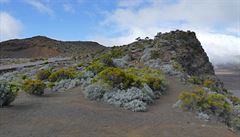 Pírodní útvary na africkém ostrov Réunion.