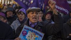 Španělská Syriza? Za Podemos pochodovalo Madridem nejméně sto tisíc lidí