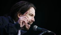 Pablo Iglesias, vdce panlského hnutí Podemos, je bývá pirovnáváno k...
