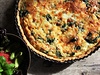 Quiche zapékejte do zlatova