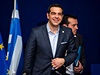ecký premiér Tsipras na tiskové konferenci