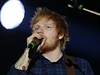 Ed Sheeran na praském koncert.