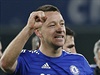 John Terry se raduje z vtzstv.