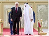 Prezident Milo Zeman se setkal 12. února v Abú Zabí v rámci návtvy Spojených...