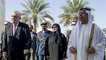 Prezident Miloš Zeman na návštěvě Spojených arabských emirátů