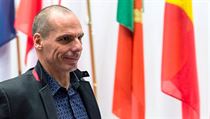 eck ministr financ Janis Varufakis na summitu v Bruselu