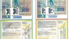 Zdařilé kopie z Číny. Falešné dálniční známky zradil pravopis