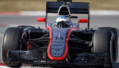 Fernando Alonso z McLarenu.
