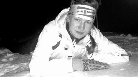 Zesnulá ruská biatlonistka Alina Jakimkinová.