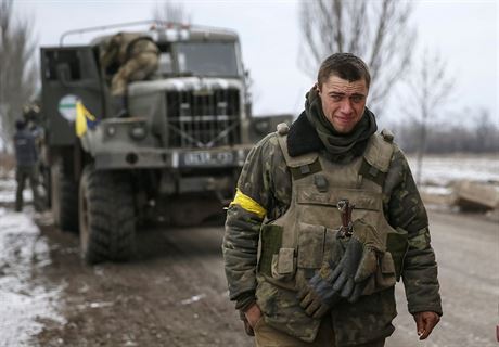Ilustraní foto: Ukrajinský voják
