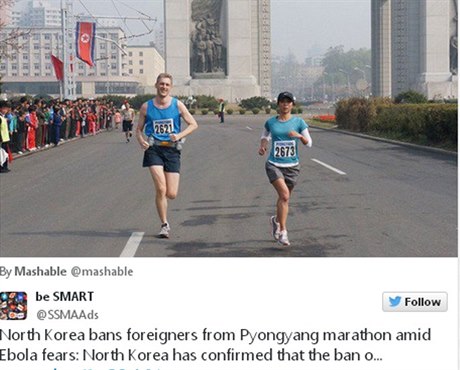 KLDR zakázala cizincm úast na kadoroním Pchjongjangském maratonu, bojí se...