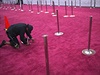 Pípravy ped pedáváním Oscar vrcholí. Nechybí tradiní ervený koberec.