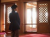 Prezidentka Jiní Koreje Pak Kun-hje oekává píchod eského premiéra Bohuslava...