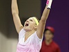 Radost Lucie afáová po finálovém vítzství na turnaji v Dauhá