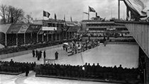 Mistrovství světa v hokeji na Štvanici v roce 1938. 