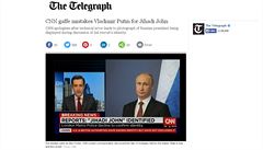 CNN kvli technick chyb zamnila Putina za dihdistu