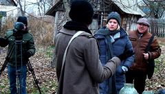 Mladí filmai pijídjí na ukrajinu natáet seriál o kanibalech...