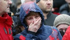 Pieta v Moskv za vradu opoziního politika Borise Nmcova.