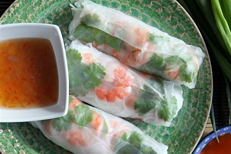 Vietnamsk rolky s krevetami jsou absolutn klasikou