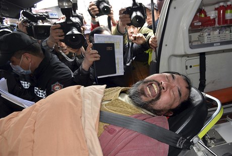 Pachatel útoku na amerického velvyslance v Soulu, ptapadesátiletý Kim Ki-ong.