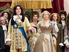 Alan Rickman (uprosted) jako král Ludvík IV. a Kate Winslet jako Sabine De...