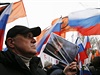 Tisíce Moskvan pily dnes na smutení pochod, který svolala opozice k uctní...