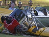 Harrison Ford se zranil pi tvrtení nehod malého sportovního letadla, s...