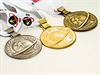 Medaile pro úspné závodníky