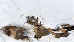 Pády lavin v Afghánistánu: N�které oblasti byly zcela od�íznuty od civilizace