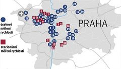 Řidiče v Praze vytrestají nové radary. Podívejte se, kde všude budou