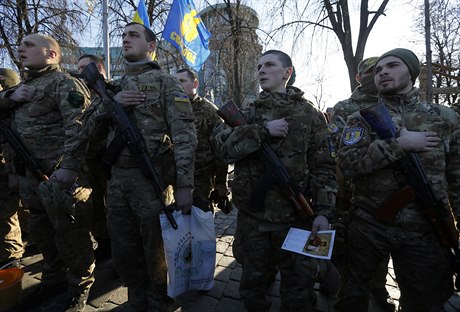 Ukrajintí separatisté - ilustraní foto.