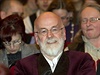 Britský spisovatel Terry Pratchett navtívil derniéru své hry Makaráda ili...