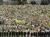 Protestní pochody se konají v dob, kdy se Brazílii nedaí pekonat ekonomickou...