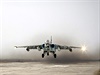 Vojenské cviení sil ruského letectva.