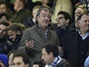 Jeremy Clarkson na fotbalovém utkání mezi Chelsea Londýn a Paris St Germain.