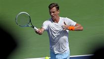 Tenista Tom Berdych na turnaji v Indian Wells.