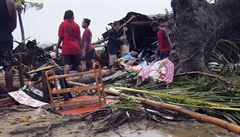 Bou�e na Vanuatu napáchala obrovské �kody.