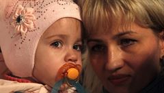 Etni�tí �e�i utíkají z Ukrajiny.