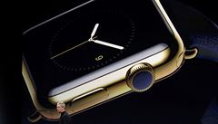 Zlaté Apple hodinky