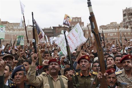 Jemenské hlavní msto Saná nyní ovládají íittí povstalci. Na snímku...