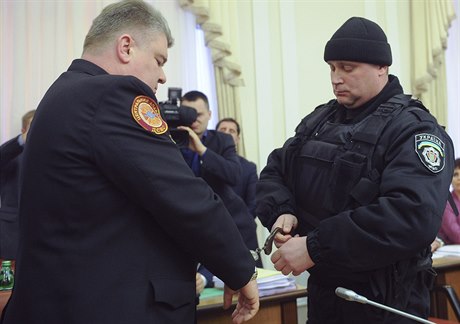Ukrajinská policie - ilustrační fotografie