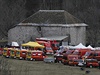 Základna hasi pi zásahu u nehody letadla Airbus A320 ve francouzských Alpách.
