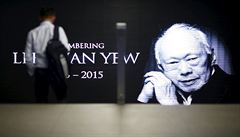 Bývalý premiér a „otec“ Singapuru Lee Kuan Yew (1923–2015).