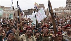 Jemenské hlavní msto Saná nyní ovládají íittí povstalci. Na snímku...