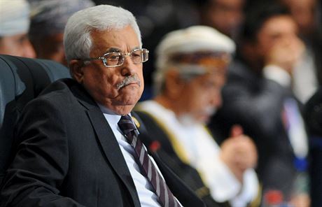 Prezident palestinské samosprávy Mahmúd Abbás.