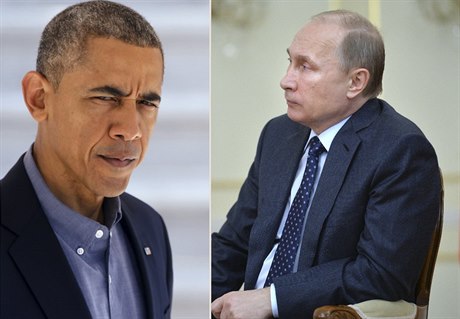 Prezident Barack Obama (vlevo) pedstavuje pro Spojené státy vtí hrozbu ne...