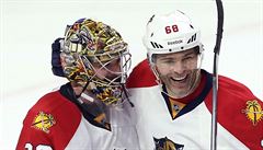 Jaromír Jágr se dvma trefami zaslouil o výhru Floridy 4:2 v Ottaw.