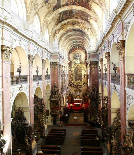 Bazilika Sv. Jakuba v Praze.