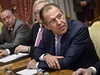 éf ruské diplomacie Sergej Lavrov na jednání o íránském jaderném programu v...